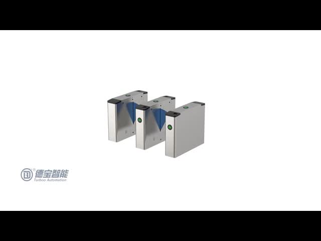 550mm Width SUS304 Flap Barrier Gate Access Control Indoor Outdoor Use