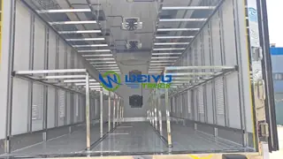 HOWO 4X2 4.2m Day-Old Chick Transport Truck with 20,000 Chick Capacity and Hanxue L-Z560 Refrigeration Unit