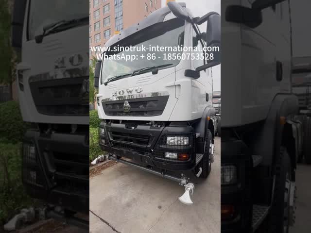 Sinotruk TX 371HP  6x4 Water Tank Truck Chassis With High Pressure Flush Function Optional wheelbase, as per customer's order