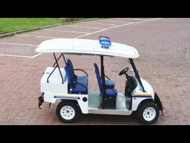 5-Seater Electric Golf Buggy with Warning Light  Equipped with 48V Lithium Battery