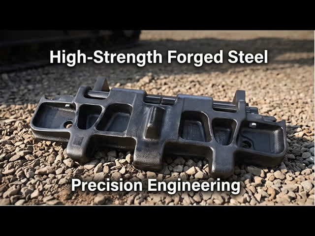 Durable Crawler Crane Track Shoes for Heavy Duty Performance