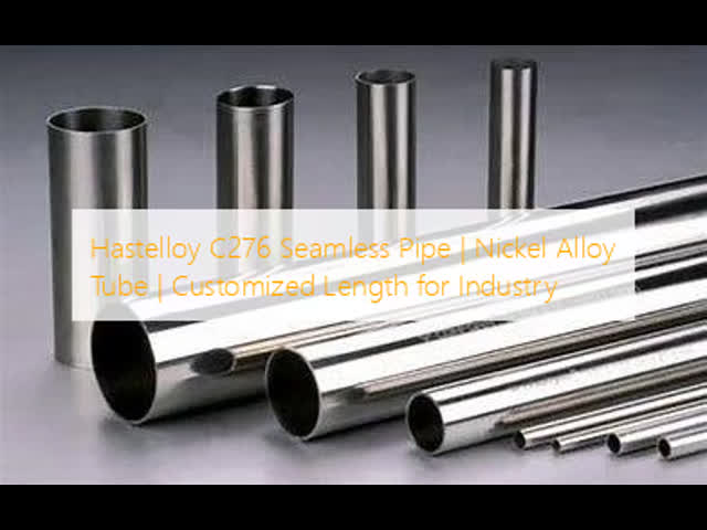 Customized Size Hastelloy C276 Alloy Pipe, Anti-Corrosion Nickel Tube for Heat Exchanger