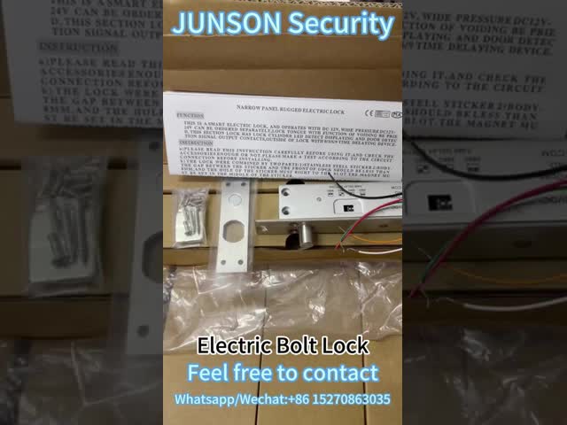 5 Wires Fail Secure Electronic Deadbolt Locks / Security Bolt Lock For Access Control Systems