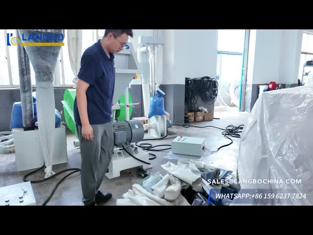 Recycling Waste Plastic Crusher Plastic Bottle Crusher Machine PVC Pipe Crusher