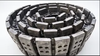 SUPER 1100-2 Rubber Pads for Vögele Asphalt Paver Chassis Accessories Aftermarket Parts