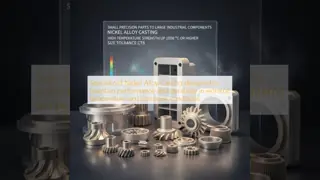 Nickel Alloy Casting with High Temperature Strength Up To 1000 °C and Size Tolerance CT8 for Small Precision Parts to Large Industrial Components