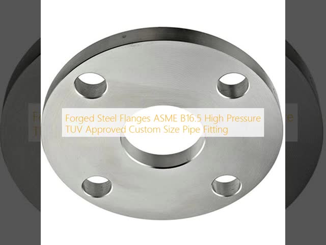 High Pressure Forged Steel Flanges ASME B16.5 with CE/TUV and Custom Size