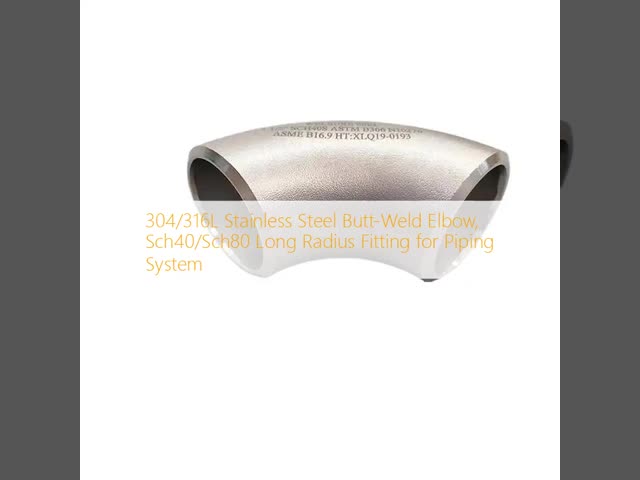 ASME B16.9 Stainless Steel Butt Weld Tee – ASTM A403 304/316L Reducing Equal Pipe Fitting