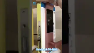 Card unlock Hotel Door Lock With Management System Software