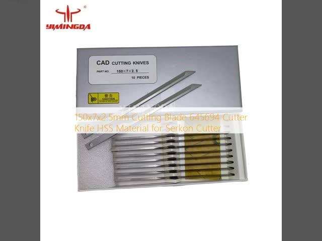 150x7x2.5mm HSS Material Cutting Blade 645694 for Serkon Cutter Knife