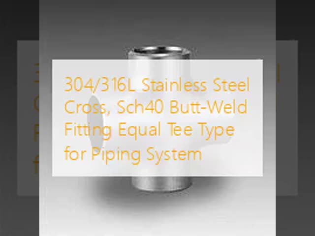 Factory Price Stainless Steel Tee Manufacturer Equal Type Cross Tee Carbon Steel Equal Tee Sch40