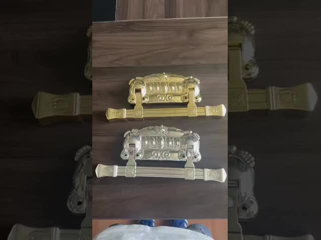 Funeral Products Gold Plastic Coffin Handle Swing European Style