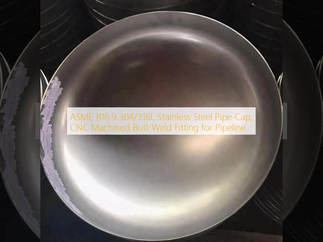 04 Stainless Steel Pipe Cap SCH 120 16