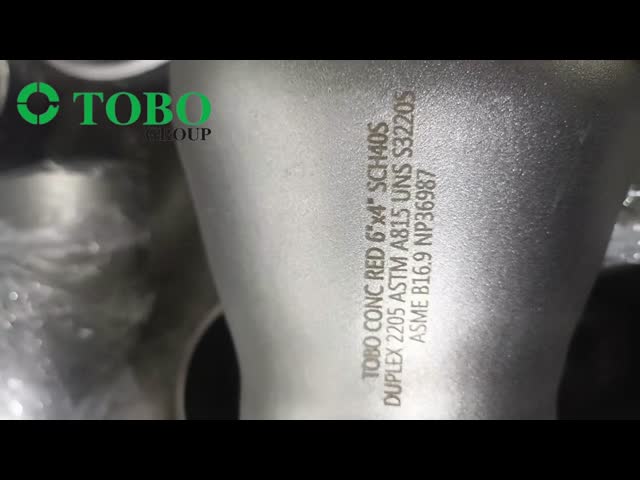 Super Duplex Stainless Steel 2205 Seamless Equal Tee Butt Weld Fittings ASME B16.9