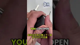 433Mhz 2 + 1 button FCC OHT1130261 4A Chip Keyless Flip Key For Jeep Wrangler