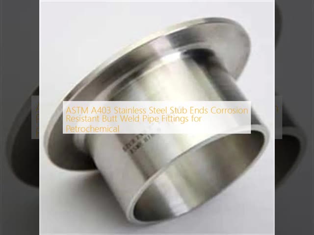 ASTM A403 WP316 Stainless Stub Ends Schedule 40 Butt Weld Pipe Fittings Corrosion Proof