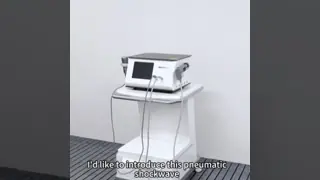 12Bar Muscle Relaxation Pain Relief Ultrasound Pneumatic Shockwave Therapy Device