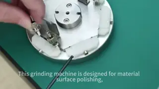 Manual Stainless Steel Fiber Optic Polishing Disc Sanding Grinding Disk FC/SC/ST/LC