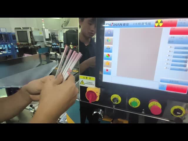 Eyebrow Pencil X-Ray Inspection System – Broken Core & Foreign Object Detection  high safety and standards