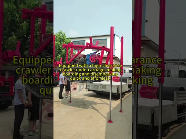 Simple Operation Rubber Track Assembly With High And Low Speed Travel