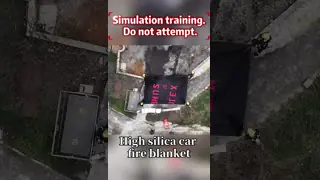 Suntex EV car Fire Blankets  fire Emergency Blankets Fiberglass Fire Retardant Blanket