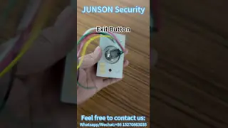 Emergency Exit Push Button with Sandblast Finish 86*50mm Pure Copper Nickel Plating Door Release