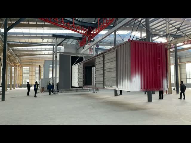 CoatTech Continuous Single-Loop Automated Overhead Conveyor Spraying Line with 220°C High-Temp Curing Oven for Heavy Components