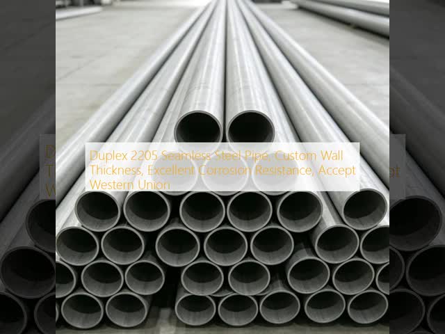Customized Duplex Alloy Pipe Thickness Accepted Western Union Payment Supported