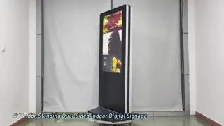 Double IPS Screen Indoor 1920*1080 Touch Screen Kiosk Digital Signage All In One Pc Display