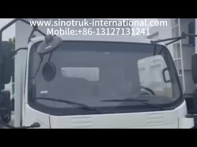 SINOTRUK HOWO High Security 10-15 Tons Van Cargo Truck Wide Angle Rear View Mirror White