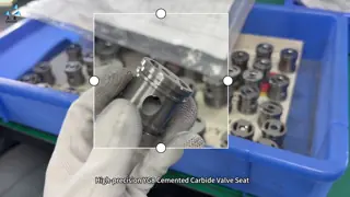 High‑Precision YG8 Cemented Carbide Valve Seat for Oil & Gas, Custom Machined