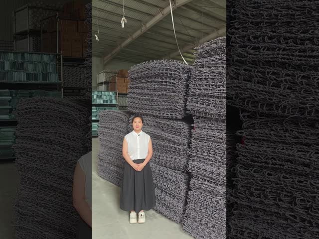 Stone Filled Flood Gabion Box Barrier Anti Rust with 2*1*1m