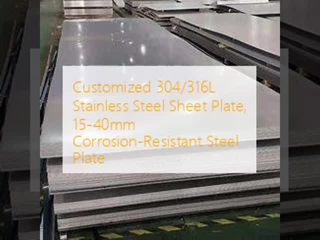 Forged Stainless Steel Plate Flange, 304/316L, 15-40mm Thickness, Flat Face Customized Size
