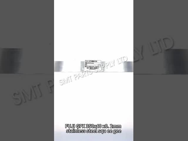FUJI GPX 350x40x0.2mm Stainless Steel Squeegee Blade for Screen Printer
