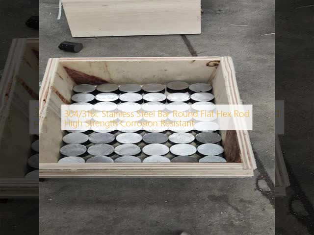Stainless Steel Bar 304/316L, Round/Flat/Hex Rod, High Strength Corrosion Resistant for Industry