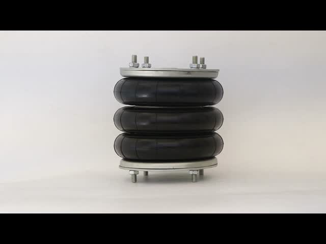 ContiTech FT412-32 DS Air Spring Replacement Triple Convoluted Rubber Air Bellow Heavy Duty Suspension