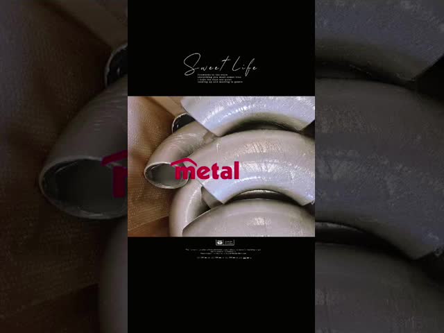 C70600 Copper Nickel 90 Degree Long Radius Butt Weld Elbow CuNi 90/10 Marine Seawater Pipe Fitting