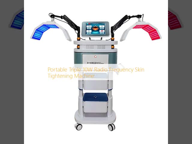 Portable Triple 10W Radio Frequency Skin Tightening Machine