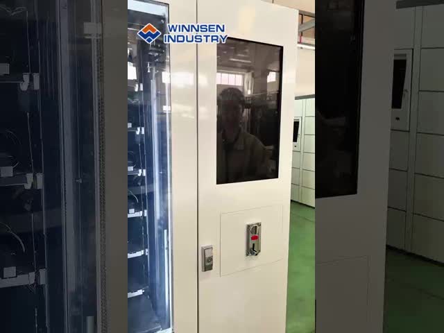 Winnsen Salad Vending Machine with Android System CE FCC Certified One Year Warranty