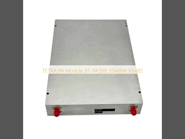 TETRA PA Module with 380-415 MHz Frequency Range 39 ± 1 dBm Output Power and 50 ± 2 dB Gain RF Power Amplifier Module