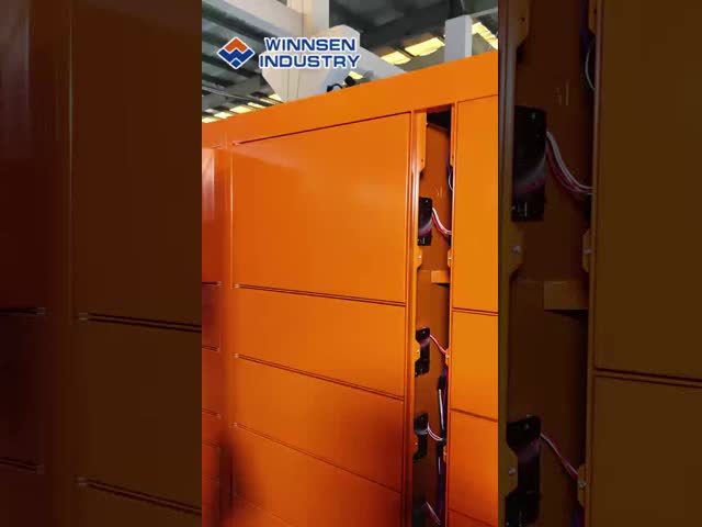 Sender Receiver Parcel Delivery Lockers Outdoor Electronic Click Collect