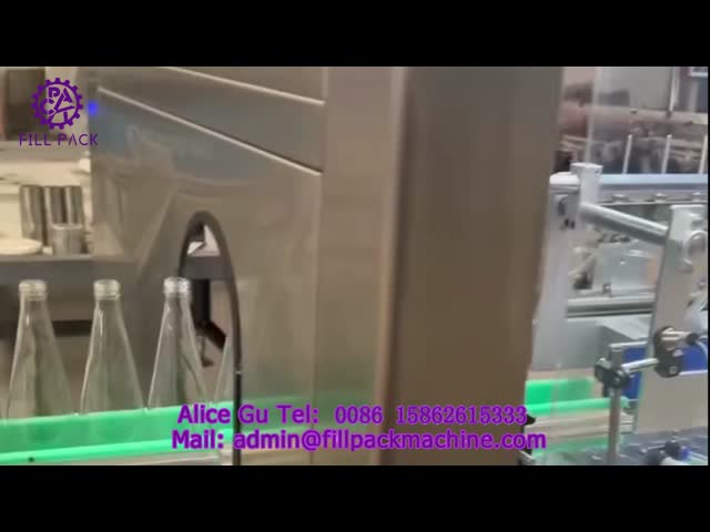 2325 L14 In-line 4-Station Glass Bottle Air-Blow Moulding Machine