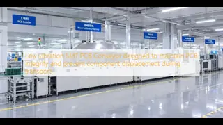 Automatic Loader SMT PCB Conveyor Machine with PLC Control for 80x50-330x250mm PCB Size and 355*320x565mm Material Box