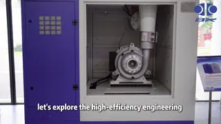 B-TOHIN MTB110 Magnetic Bearing Turbo Blower, 108 kW Motor, DN250 Outlet, 55-132 m3/min for Wastewater Treatment Aeration