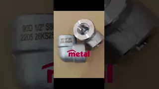Forged Socket Welding Coupling ASTM A182 UNS S31803 Duplex Stainless Steel DN20 ASME B16.11