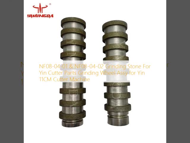 NF08-04-01 & NF08-04-02 Grinding Stone Grinding Wheel Assy for Yin 11CM Cutter Machine Textile Auto Cutter Parts