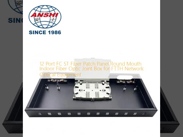 Mini ODF ODB Box 24-Core 4-Port Fiber Optic Terminal Box Industrial-Grade 35mm DIN-150 Rail FTTH FTTX SC Optical Cable Box