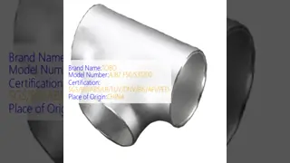 High Pressure Super Duplex S39277 Equal Tee 6