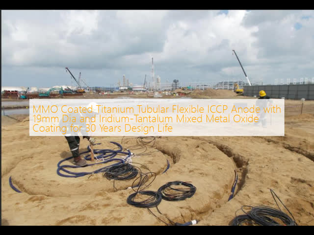 MMO Titanium Anode 30 Year Cathodic Protection Solution