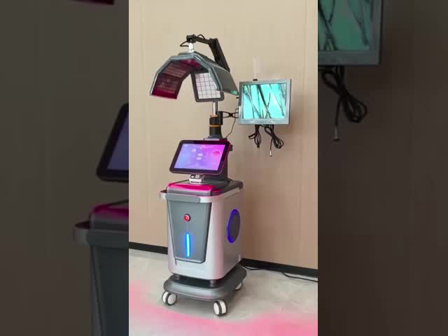 650nm LLLT Therapy Hair Growth Machine 12.1 Inches Touch Screen Scalp Care